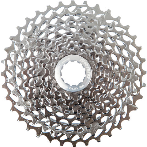 SRAM PG-1070 10-speed Cassette for Force / Rival / X9 - silver/11-36