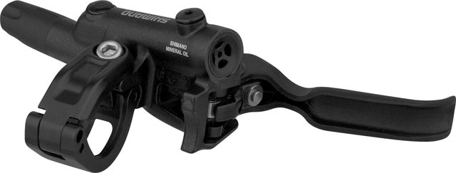 Shimano Levier de Frein BL-M6100 avec Logo Shimano - noir/Droit (spécifique au côté)