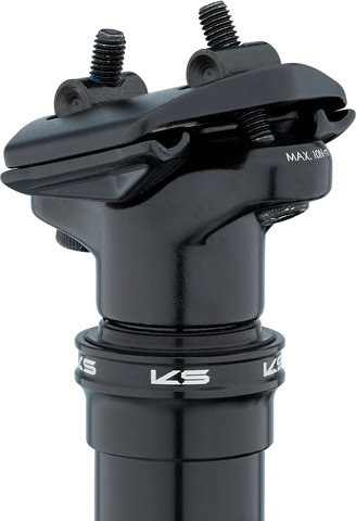 Kind Shock RAGE-i 75 mm Seatpost - black/30.9 mm / 292 mm / SB 0 mm / not incl. Remote