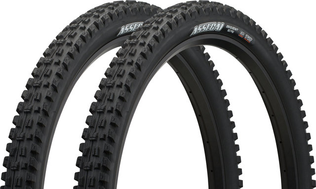 Maxxis Assegai Dual EXO WT TR 29" Faltreifen 2er Set - schwarz/29 "/63 mm/63-622/2.5 "