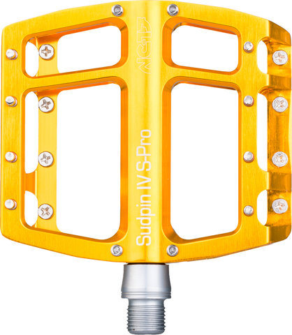 NC-17 Sudpin IV S-Pro Platform Pedals - gold