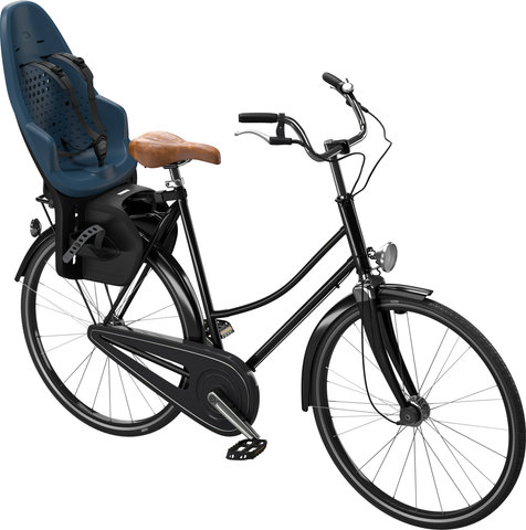 Thule Yepp 2 Maxi Fahrradkindersitz zur Gepäckträgermontage - majolica blue