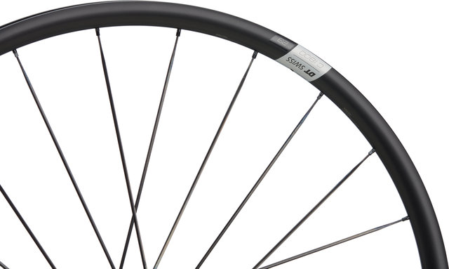 DT Swiss C 1800 SPLINE 23 Disc Center Lock 28" Laufradsatz - schwarz/142 mm/100 mm/28"/Shimano Road/100 mm/Shimano Road/100 mm/142 mm