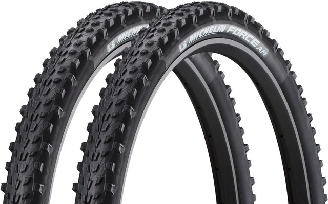 Michelin Force AM Competition 29" Folding Tyre Set - black/29 /57 mm/57-622/2.25 