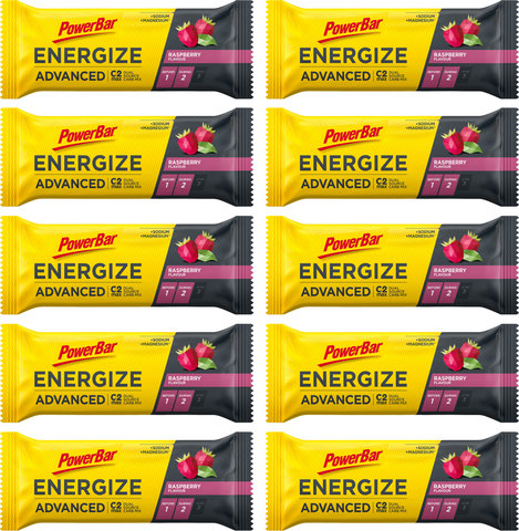 Powerbar Energize Advanced Energy Bars - 10 pieces - raspberry