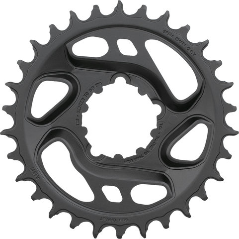 SRAM X-Sync 2 CF Direct Mount 6 mm Chainring for X01/XX1/GX Eagle - black/30 