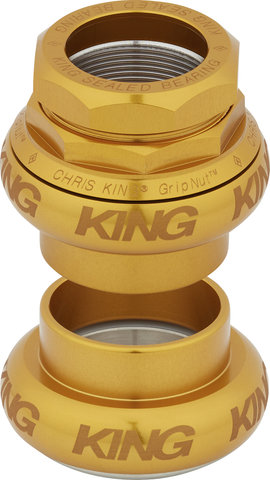 Chris King GripNut Sotto Voce EC30/25.4 - EC30/26 Threaded Headset - gold/1"/EC30/25,4 - EC30/26