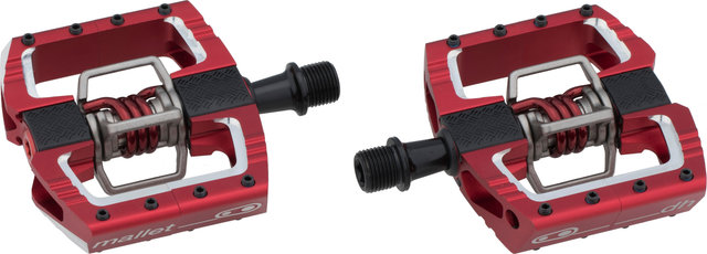 crankbrothers Mallet DH Clipless Pedals - red