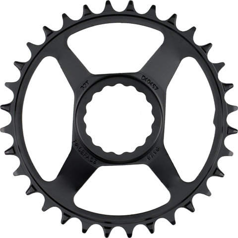 Race Face Narrow Wide Steel Chainring Cinch Direct Mount, 10-/11-/12-speed - black/32 