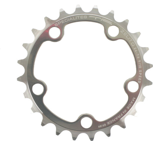 TA Zelito Chainring, 5-arm, Inner, 74 mm BCD - silver/24 