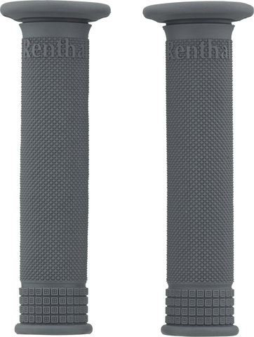 Renthal Push-On Medium Handlebar Grips - dark grey/135 mm