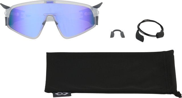 Oakley Latch Panel Sports Glasses - matte clear/prizm violet