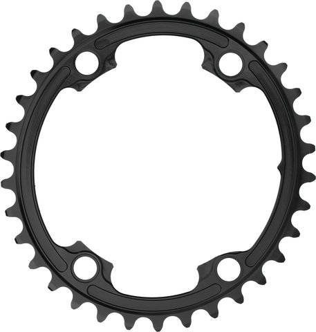 absoluteBLACK Oval Road 110/4 Chainring for Shimano Dura-Ace R9100 / Ultegra R8000 - black/34 