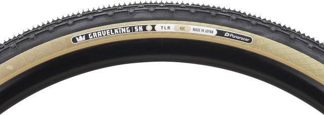 Panaracer GravelKing SK R TLR 28" Folding Tyre Model 2024 - black-amber/28 /40 mm/40-622