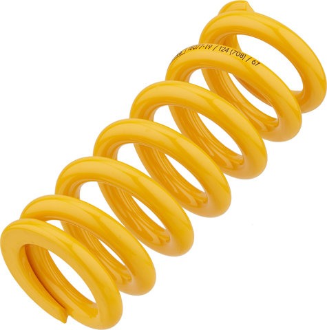 ÖHLINS Steel spring for TTX 22 M for 58 - 67 mm stroke - yellow/708 lbs