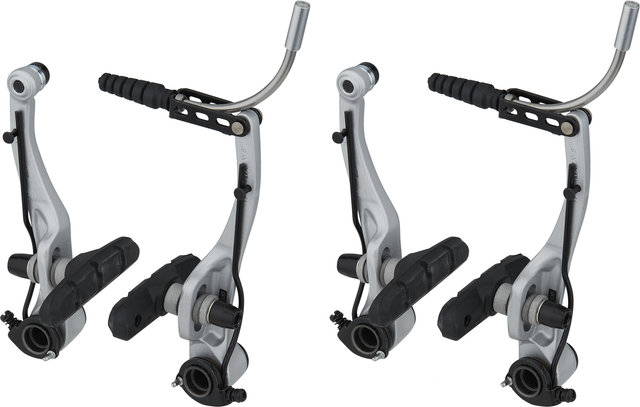 Shimano Set de frenos de llanta BR-T4000 d+t V-Brake - plata/Set