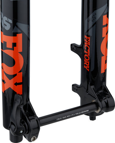 Fox Racing Shox 36 Float 27.5" GRIP2 Factory Boost Suspension Fork - 2023 Model - shiny black/160 mm / 1.5 tapered / 15 x 110 mm / 44 mm