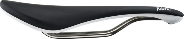 fabric Line Shallow Race Saddle - black-white