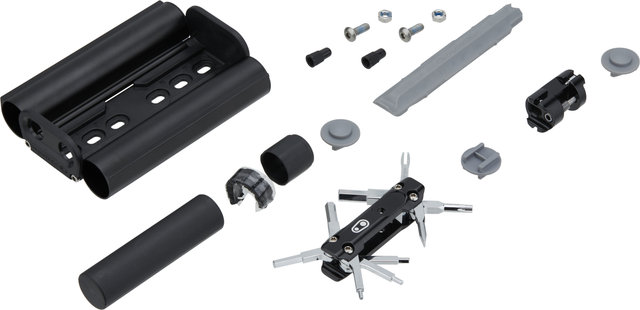 crankbrothers S.O.S. TT17 Twin Tube Tool-Kit - black