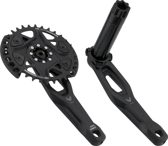 SRAM X0 Eagle Transmission T-Type DUB DM 12-speed Crankset - 2024 Model - black/170,0 mm