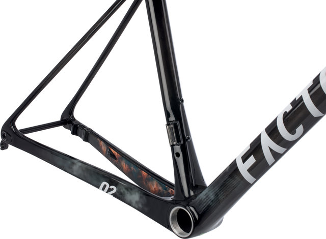 Factor O2 V.A.M. Disc T47a Shimano Carbon Frame Kit Model 2023 - storm/54 cm, 120 mm x 40 cm, SB 0 mm