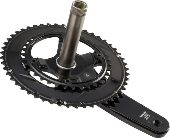 Shimano Dura-Ace Kurbelgarnitur FC-R9100 Hollowtech II - schwarz/172,5 mm 34-50