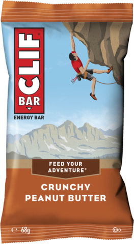 CLIF Bar Barra de energía - 1 pieza - crunchy peanut butter