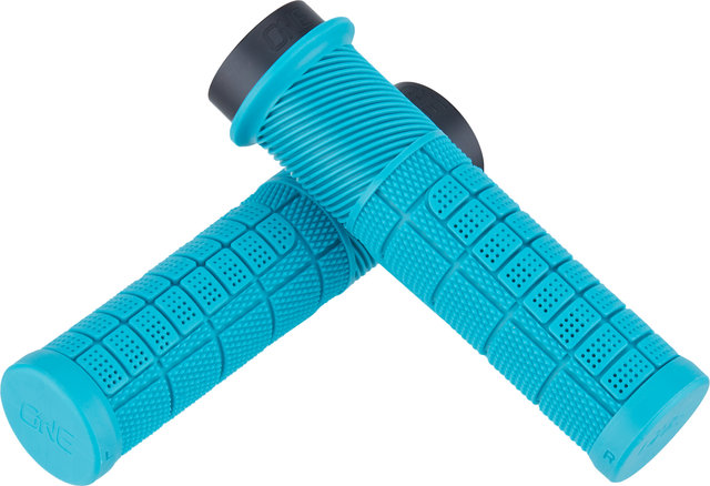 OneUp Components Puños gruesos con cierre - turquoise/138 mm