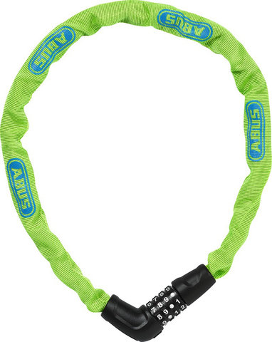 ABUS Steel-O-Chain 5805 C Kettenschloss - lime/75 cm