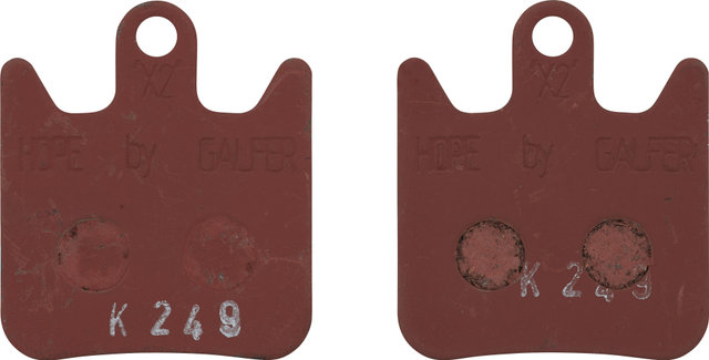 Hope X2 Brake Pads - universal/Organic