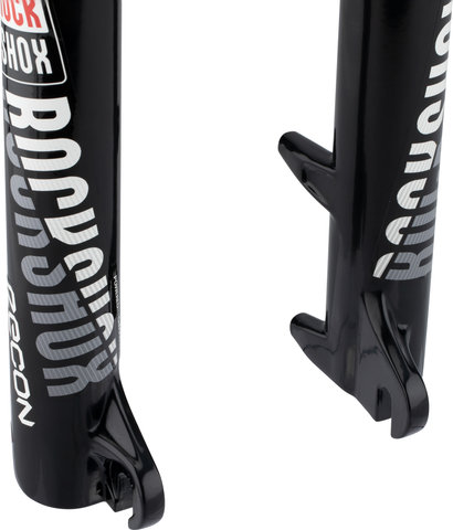 RockShox Recon Silver RL Solo Air OneLoc Remote 27.5" Suspension Fork - gloss black/5 mm Quick Release/100 mm/42 mm/1 1/8"/100 mm/27.5" (650B)/100 mm/100 mm