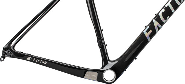 Factor LS Disc Carbon Gravel Frameset - chrome/M/12 mm Thru Axle