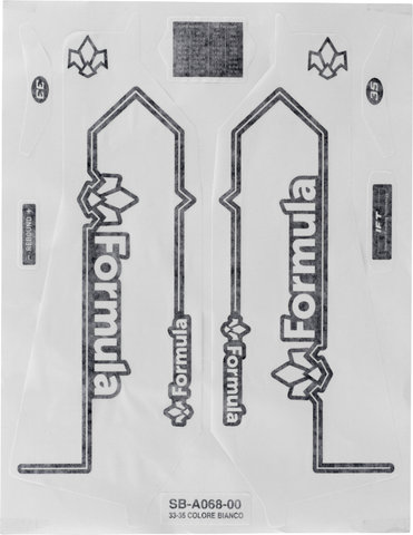 Formula Aufklebersatz für ThirtyThree / ThirtyFive Federgabel - white/universal