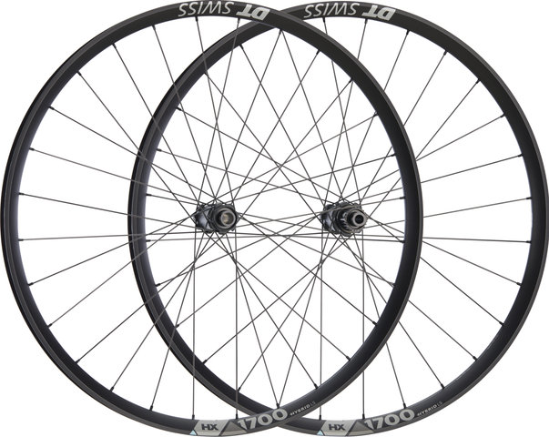 DT Swiss HX 1700 SPLINE LS 27.5" 30 Boost Center Lock Disc Hybrid Wheelset - black/Shimano Micro Spline/Boost/148 mm/110 mm/Boost/27.5" (650B)/110 mm/Shimano Micro Spline/110 mm/148 mm