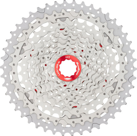 SunRace CSMX3 10-speed Cassette - metallic silver/11-46