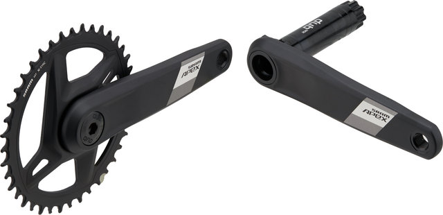 SRAM Apex 1 Wide DUB DM 1x12-fach Kurbelgarnitur - black/175,0 mm