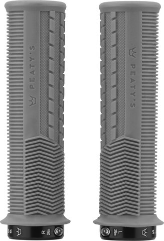 Peaty's Puños para manillar Monarch Grips Mushroom Lock-On - slate/thick