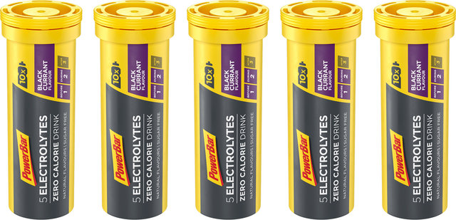 Powerbar Comprimés Effervescents 5Electrolytes Sports Drink - 5 pièces - black currant