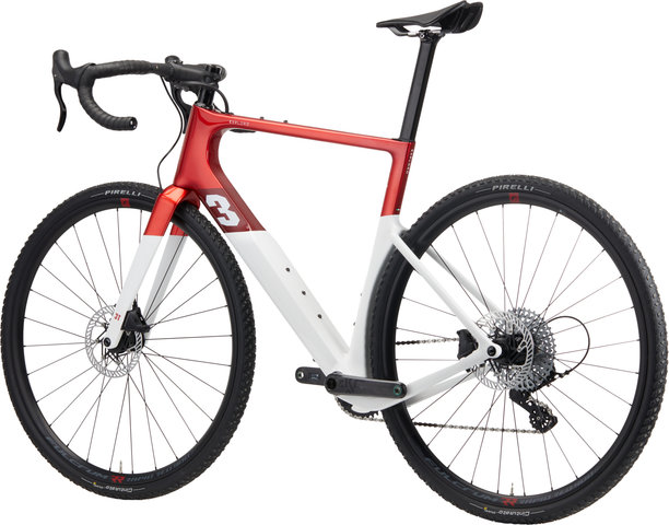 3T Exploro Race Ekar 1X Carbon Gravelbike - red-white/28"/M