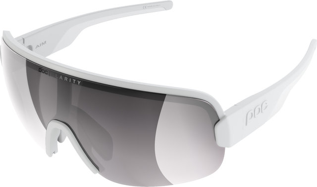 POC Aim glasses - hydrogen white/clarity road-sunny silver