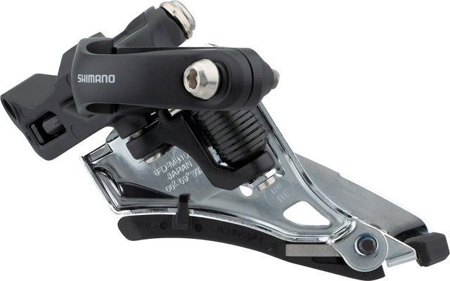 Shimano XT Umwerfer FD-M8100 2-/12-fach - schwarz/Middle Clamp (Schelle)