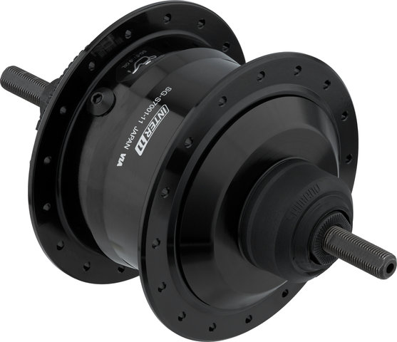 Shimano Moyeu à vitesses Alfine SG-S7001-11 Disque Center Lock - noir/32/Moyeu à vitesses intégrées/Moyeu à vitesses intégrées