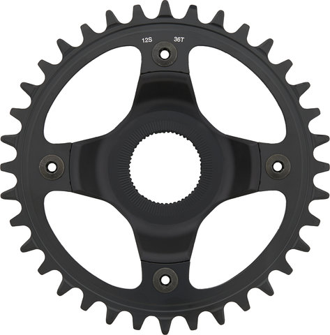 Shimano STEPS Chainring FC-E8000 12-speed 56.5 mm Chainline (SM-CRE80-12SB) - black/36 