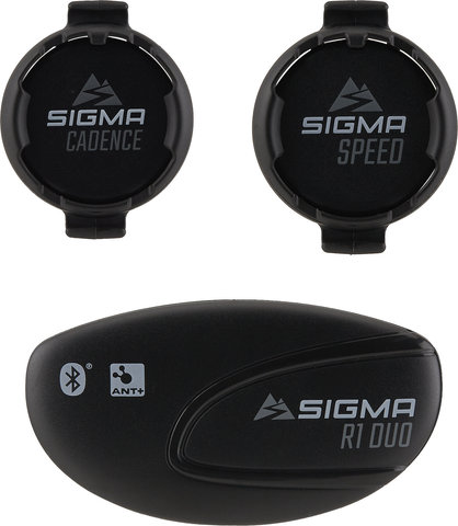 Sigma Set de ciclocomputador de entrenamiento ROX 12.1 Evo GPS + sensor - gris