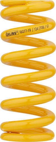 ÖHLINS Steel spring for TTX 22 M for 58 - 67 mm stroke - yellow/708 lbs