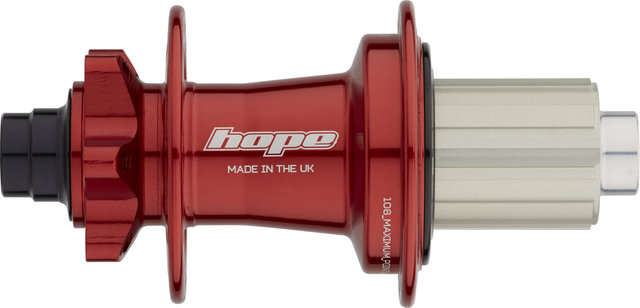 Hope Pro 5 Disc 6-Loch HR-Nabe - red/12 x 142 mm / 32 Loch / Shimano