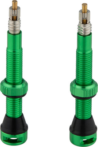 tune Tubeless Valve Set - poison green/Presta 44 mm