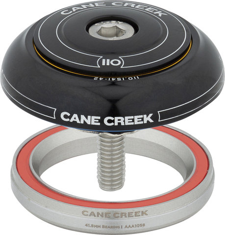 Cane Creek 110er IS42/28,6 Steuersatz Oberteil - black/IS42/28,6 short