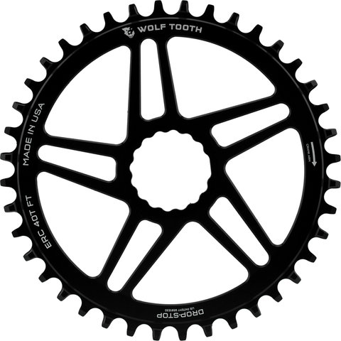 Wolf Tooth Components Direct Mount Chainring for Easton Cinch - black/40 