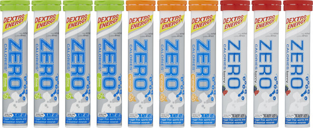 Dextro Energy Comprimés effervescents Zéro Calories - 10 pièces - mélange